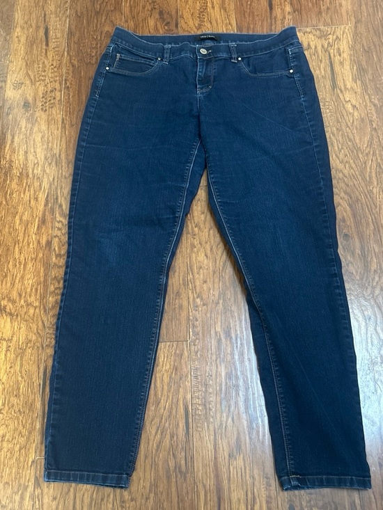 White House Black Market Denim - Women’s Dark Blue Stretch Denim Jeans Size Lr